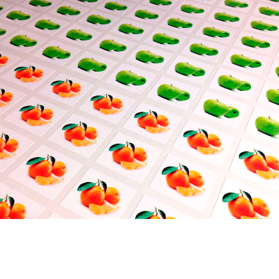 Квадратные наклейки